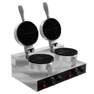 Gaufrier double plaque haute efficacité : 2 gaufres en même temps, stimule vos ventes - Product Image 3