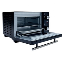 Vente en gros 10.5QT Minuterie portable de cuisine Mini four grille-pain électrique intégré avec minuterie