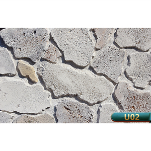 BERICH U01 Pierres de décoration murale en imitation de roche volcanique Revêtement mural extérieur pour l'extérieur - Product Image 2