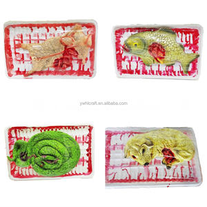 HLC Simulación de Halloween Bloody Animal Ratte Fliege Flog Gadfly Plato de cena para habitación embrujada Decoración de ambiente de terror - Product Image 6