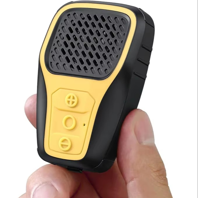 GA Wearable Bluetooth Speaker IP67 Waterproof Clip-on Mini Portable Speakers Wireless Clip Speaker With Built-in Mic Hands