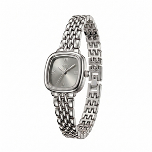 Light Luxury Small Square Gold <b>Watch</b> Women's Roman Numerals Steel Band Quartz <b>Watch</b> - Product Image 3