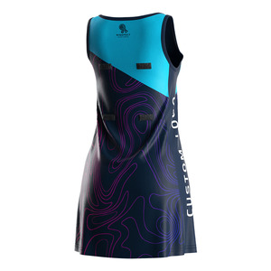 Moda sublimazione allenamento squadra Bodybuilding pasta numero piatto all'ingrosso gonne da <span class=keywords><strong>Tennis</strong></span> gonna modello Netball Dress - Product Image 2