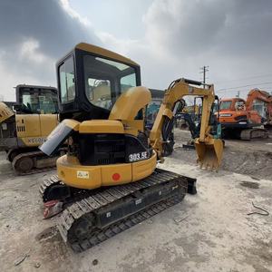 Mini pelle CAT 303.5 de qualité industrielle - Conception compacte à rayon réduit, entretien facile, équipement d'excavation de construction - Product Image 1