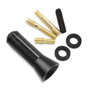 3.5CM universel noir en Fiber de carbone, Radio de toit de voiture <span class=keywords><strong>courte</strong></span> <span class=keywords><strong>antenne</strong></span> fm pour BMW <span class=keywords><strong>Mini</strong></span> Cooper S JCW R55 R56 R57 R60 - Product Image 1