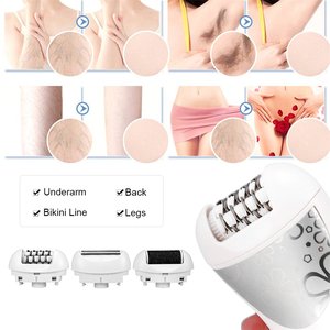 <span class=keywords><strong>Épilateur</strong></span> électrique rechargeable PRITECH pour <span class=keywords><strong>femme</strong></span>, 3 en 1, tondeuse à poils de <span class=keywords><strong>nez</strong></span>, coupe-poils de <span class=keywords><strong>nez</strong></span>, portable, technologie pour femmes - Product Image 4