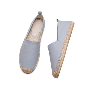 Élégantes espadrilles jaunes décontractées pour femmes, mocassins classiques à semelle tressée en jute, confortables et faciles à enfiler pour le quotidien - Product Image 5