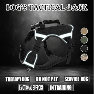Harnais de sécurité tactique respirant et confortable de taille L, camouflage, durable, pour l'entraînement des chiens de compagnie - Product Image 2