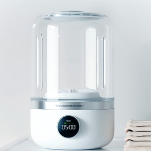 Wireless Portable <b>Mini</b> <b>Washing</b> Cup Small Cordless <b>Washing</b> <b>Machine</b> Portable Laundry Washer for Underwear Socks and Personal Ga - Product Image 1