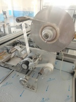 Machine d'emballage de savon en film pour hôtels et toilettes, à moteur électrique, capacité de 60-70 pièces/min, pour textiles et applications chimiques