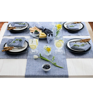 Home Solid Pattern Durable Washable <strong>Teal</strong> <strong>Table</strong> <strong>Runner</strong> for Dresser Coffee <strong>Tables</strong>-Spring St Patricks - Product Image 3