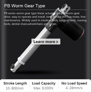Примопал бытовой техники, 12 В, 150 мм, 3000 Н, Электрический Телескопический линейный привод для хирургических кроватей - Product Image 3