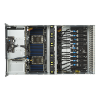 Serveur 4U ESC8000-E11 double processeur, 8 GPU double emplacement, 32 DIMM, 11 PCIe 5.0, double NVMe, quatre alimentations Titanium 3000W, OCP 3.0