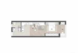 Diseño de renderizado 3D de espacio de trabajo conjunto de estilo moderno para construcción y bienes raíces - Product Image 5