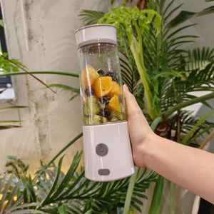 <span class=keywords><strong>Prix</strong></span> d'usine 7.4V 400ml Rechargeable Bouteille Mélangeur Mini Mélangeur À Main Smoothie Maker USB Mélangeur Portable Mélangeur Tasse - Product Image 1