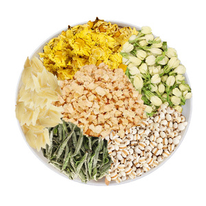 健康補助食品5つのハーブと花の混合茶天然フレーバーティーバグブレンドデトックスグリーンティー