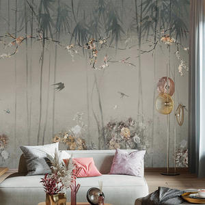 Su misura 3D carta da parati fiori disegno floreale camera del bambino camera dei bambini Non tessuto murale carta da parati - Product Image 4
