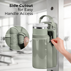 Sac de sport magnétique personnalisé pour femme avec porte-bouteille d'eau intégré pour la gym et l'entraînement - Product Image 5