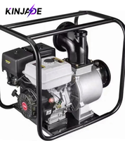 Pompe à eau portable à essence haute pression de 3 pouces, 7,5 CV, OEM, pour drainage agricole, construction d'urgence, lutte contre les inondations, ferme