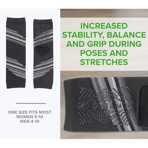 Calcetines de Pilates Transpirables con Agarre para Mujer, Calcetines de Yoga hasta el Tobillo, Calentadores de Piernas con Agarre para Danza, Aeróbic y Barre - Product Image 3