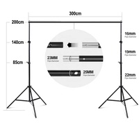 Ensemble d'équipements d'éclairage de studio Photoshoot Podcast TV Assurance qualité à bas prix