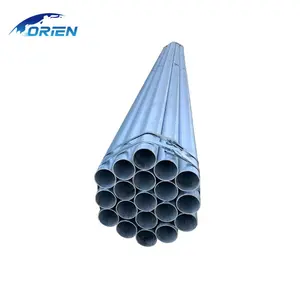 Galvanized Steel Round Pipe Cheap Prices Pipe Welded Pipe Fast Delivery Time Hot Dip Galvanized Steel Tubes