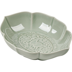 Guanlan Banana Moonlight Relief Deer Cry Pot Ceramic <b>Tea</b> <b>Set</b> Tray With Lid For Kung Fu <b>Tea</b> - Product Image 5