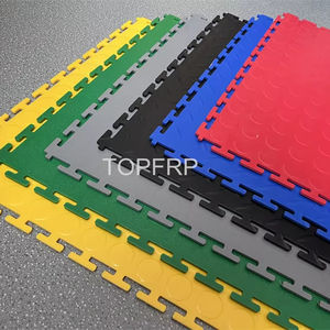 Tapis de sol d'atelier robuste en plastique PVC - Product Image 1