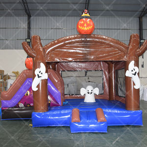 Gonflables bon marché pour les fêtes, videur de citrouille, <span class=keywords><strong>maison</strong></span> de rebond pour les enfants, les tout-petits, marche sur la lune, pour Halloween - Product Image 1