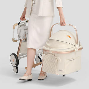 Chariots à haute vue pour animaux de compagnie Poussette de marche extérieure détachable moderne pour <span class=keywords><strong>chien</strong></span> à inversion horizontale et verticale - Product Image 2