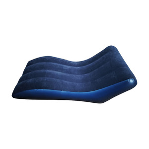 Inflatable <b>Sofa</b> S-shaped Recliner Environmentally Friendly PVC Outdoor <b>Camping</b> Air Bed Adult Use - Product Image 4