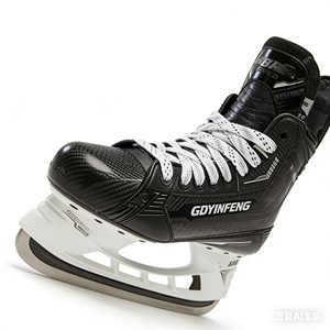Patins de <span class=keywords><strong>hockey</strong></span> sur glace professionnels avancés en fibre de carbone OEM, lame P92, matériau composite léger, fermeture à cordon - Product Image 4