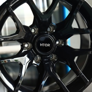 Jantes forgées concaves HTOR 18x9.5 20x9.5 22x9.5 pouces 6x139.7 Noir brillant pour GX460 <span class=keywords><strong>Everest</strong></span> 4Runner Bronco Suburban - Product Image 4