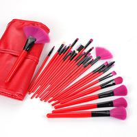 Ensemble de brosses à cheveux super douces professionnelles en vente flash, étiquette privée, ensemble de pinceaux de maquillage