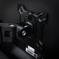 Support d'écran d'ordinateur à bras robotique en promotion – Support universel de bureau pour écran, support cantilever mécanique rotatif