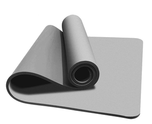 Tapis de Yoga NBR 8mm d'épaisseur absorbant les chocs tapis de danse antidérapant Sports à domicile Fitness corde à sauter pliable plus large avec sangle de transport - Product Image 4