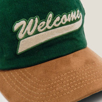 Gorra de Béisbol de 5 Paneles de Mezclilla de Alta Calidad, con Logotipo Bordado Personalizado, Visera Curva, Estilo Deportivo, para Clubes de Fans