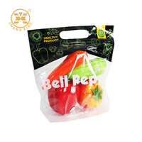 BOPP CPP voedselveilige hitteverzegelbare zak met aangepast logo en zijvouw voor fruitverpakkingen