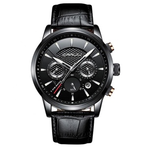 Men Functional Sport Daily Wear Waterproof Quartz Wristwatch Calendar Display <b>Clock</b> Business Watch Relogio Masculino Custom Logo - Product Image 1