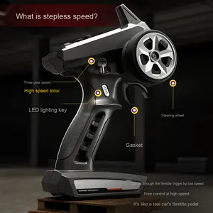 รถบังคับวิทยุ SCY-16102PRO ความเร็ว 70 กม./ชม. ขนาด 1/16 มอเตอร์แบบไร้แปรงถ่าน ขับเคลื่อน 4 ล้อ  2.4 กิกะเฮิรตซ์  สำหรับเด็กผู้ชายที่มีประสบการณ์ - Product Image 5