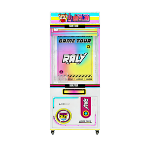 Máquina recreativa de grúa de garras operada con monedas, con dispensador de tickets y receptor de monedas, venta directa de fábrica a bajo precio - Product Image 2