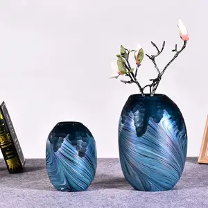 Thiết Kế Độc Đáo Châu Âu Home Tabletop Flower Vase Hiện Đại Beton Vasen Vườn Hoa Chậu Cá Tính Xi Măng Skull Vase