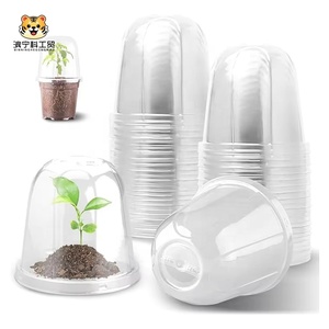 <span class=keywords><strong>Vasi</strong></span> da Giardinaggio <span class=keywords><strong>in</strong></span> <span class=keywords><strong>Plastica</strong></span> Resistente, Contenitori Trasparenti <span class=keywords><strong>per</strong></span> Piante con Cupola <span class=keywords><strong>per</strong></span> l'Umidità, <span class=keywords><strong>per</strong></span> Semenzali, Ortaggi, Succulente e <span class=keywords><strong>Talee</strong></span> - Product Image 2