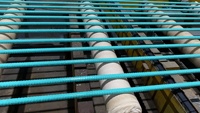 Barres d'armature revêtues d'époxy pour pieux et ancrages au sol, norme ISO, utilisation pour ponts et barrages