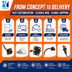 Chicote de Fiação Personalizado para Motores de Caminhões Detroit Série 60 2005-2007 - Kit de Peças para Montagem de Cabos e Conectores Eletrônicos - Product Image 6