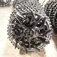 Prix d'usine Pièces détachées pour repiqueuse de riz Zhipeng, désherbeuse de riz, pneus de tracteur agricole en caoutchouc naturel de haute qualité