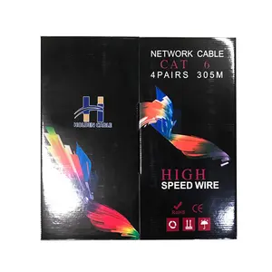 cable cat6 ftp utp cobre cat6a cat7 300m 305m cat6 utp network cable
