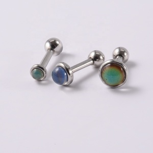 Anillos <span class=keywords><strong>de</strong></span> Labret para Nariz, Lengua y Pezón 2022, Aretes con Piedra que Cambia <span class=keywords><strong>de</strong></span> Color con la Temperatura del Sol, para Fiesta, Boda, Compromiso, Regalo - Product Image 4
