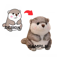Fabrication sur mesure de jouets en peluche personnalisés à faible MOQ, avec logo, livraison DDP
