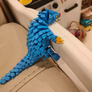 Oddcraft - Figura de acción articulada de pangolín impresa en 3D, juguete de plástico personalizable, decoración de escritorio, OEM y ODM disponibles - Product Image 5